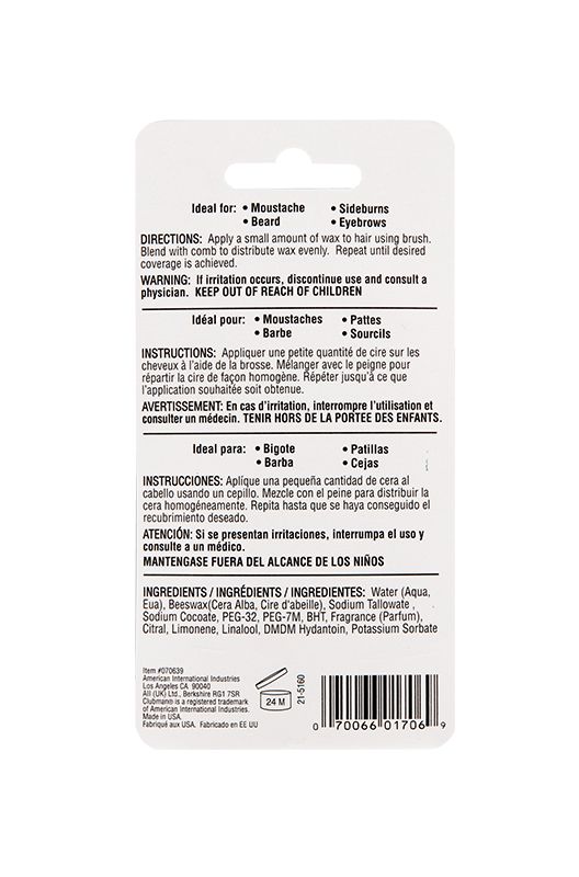 Clubman Moustache Wax 14 gr