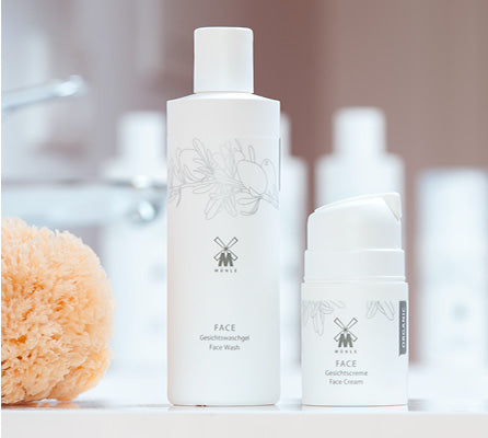 Muhle Organic Aftershave Balm 100ml and shampoo