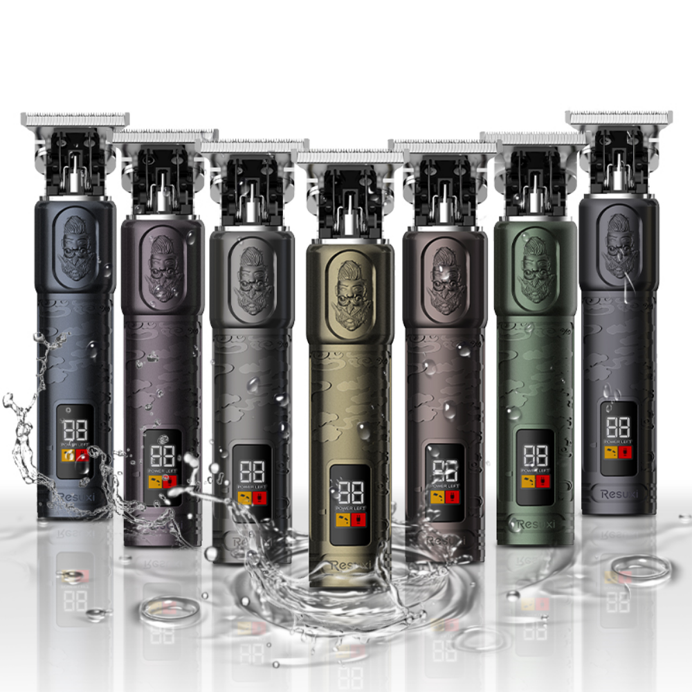 Resuxi Professional Waterproof T-Blade Cordless Trimmer