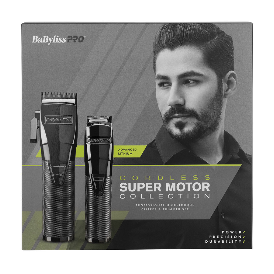 Babyliss PRO GraphiteFX Lithium Duo Clipper Trimmer Set