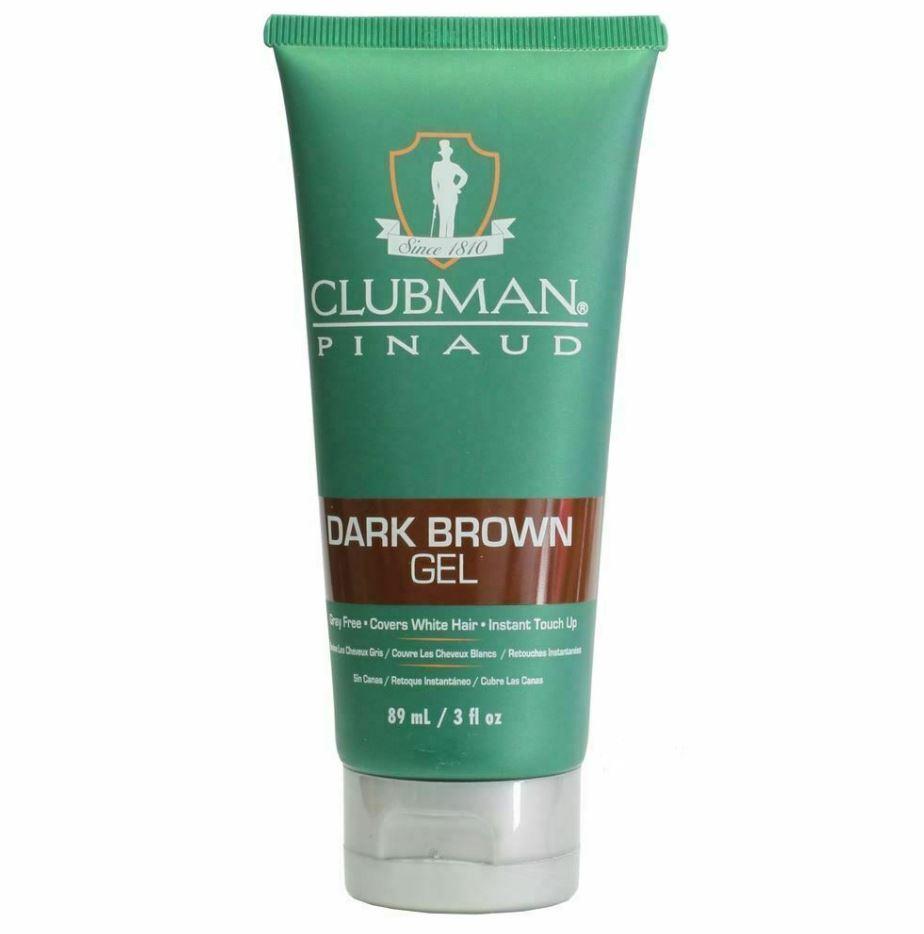 Clubman Dark Brown Hair Colour Gel For Grey Hair 89ml