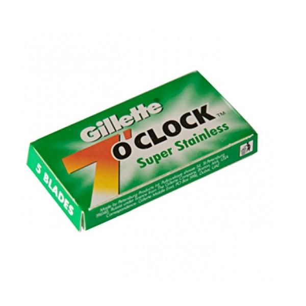 Gillette 7 O'Clock Super Stainless Double Edge 100 Blades