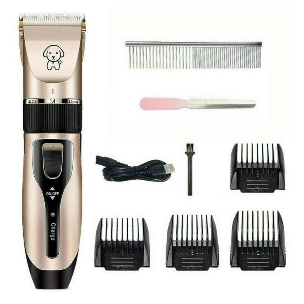 Dog Grooming Hair Rechargeable Clipper Kit